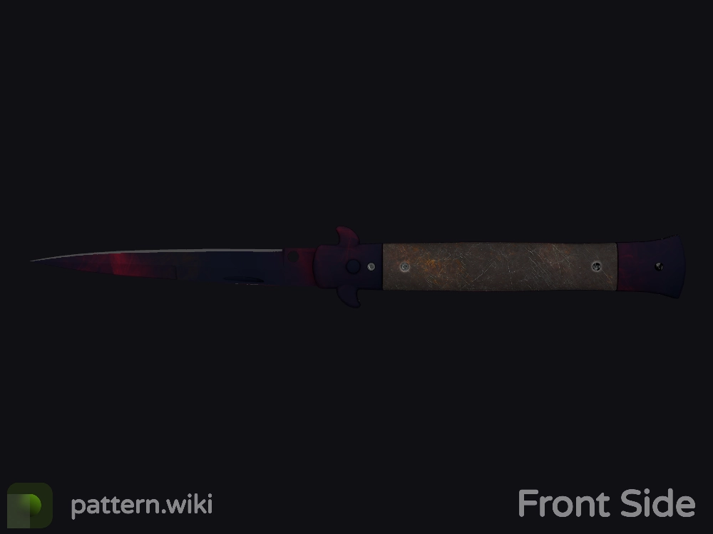 Stiletto Knife Doppler seed 333