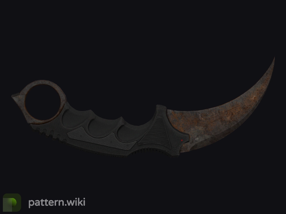 Karambit Rust Coat seed 233