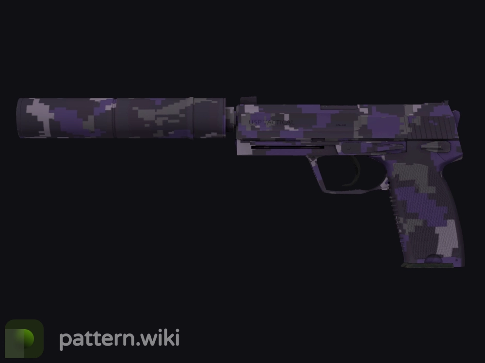 USP-S Purple DDPAT seed 889