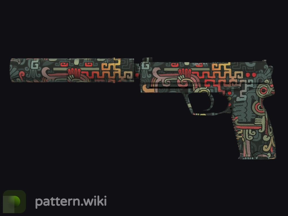 USP-S Ancient Visions seed 124