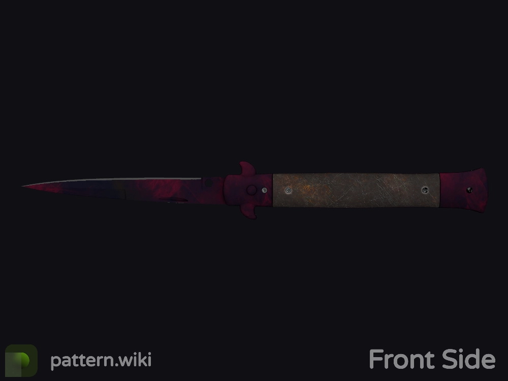 Stiletto Knife Doppler seed 712