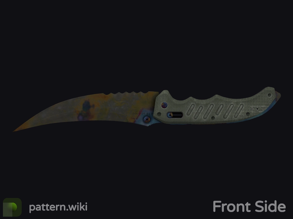 Flip Knife Case Hardened seed 58