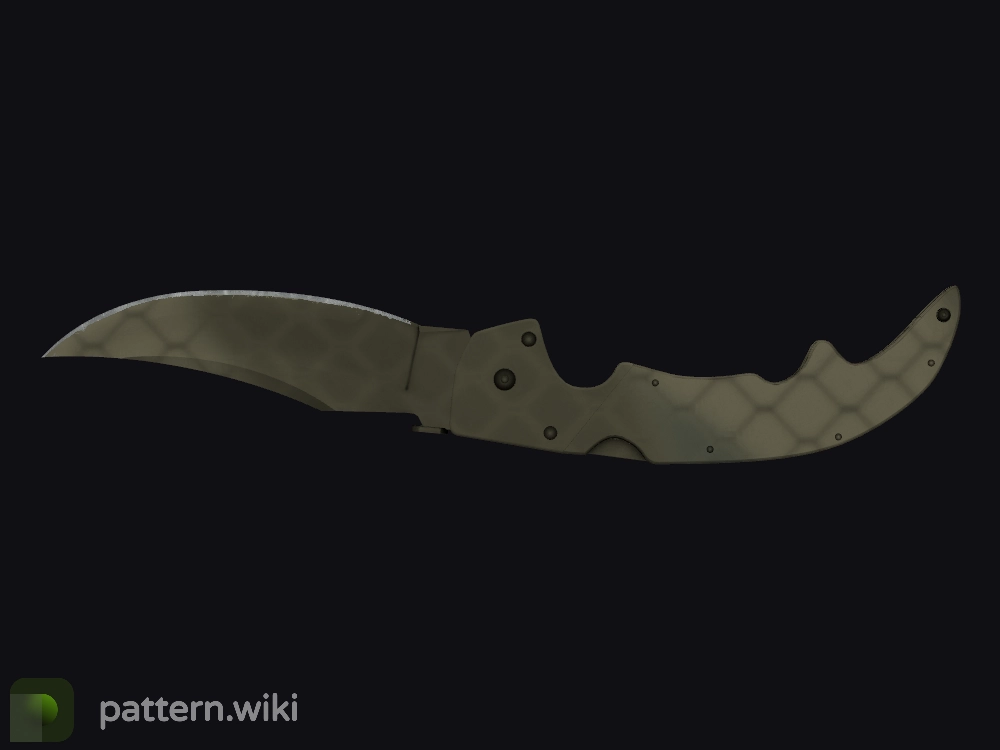 Falchion Knife Safari Mesh seed 594