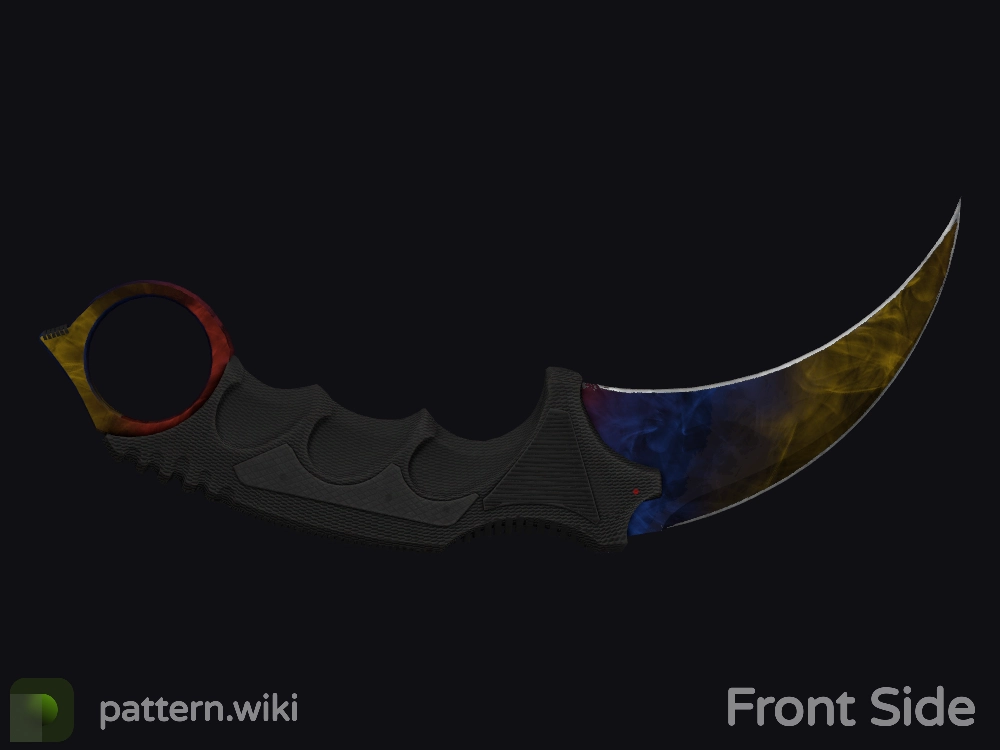 Karambit Marble Fade seed 491