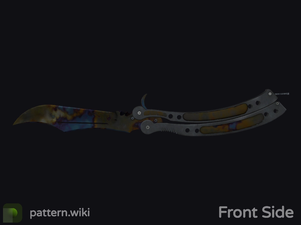 Butterfly Knife Case Hardened seed 700