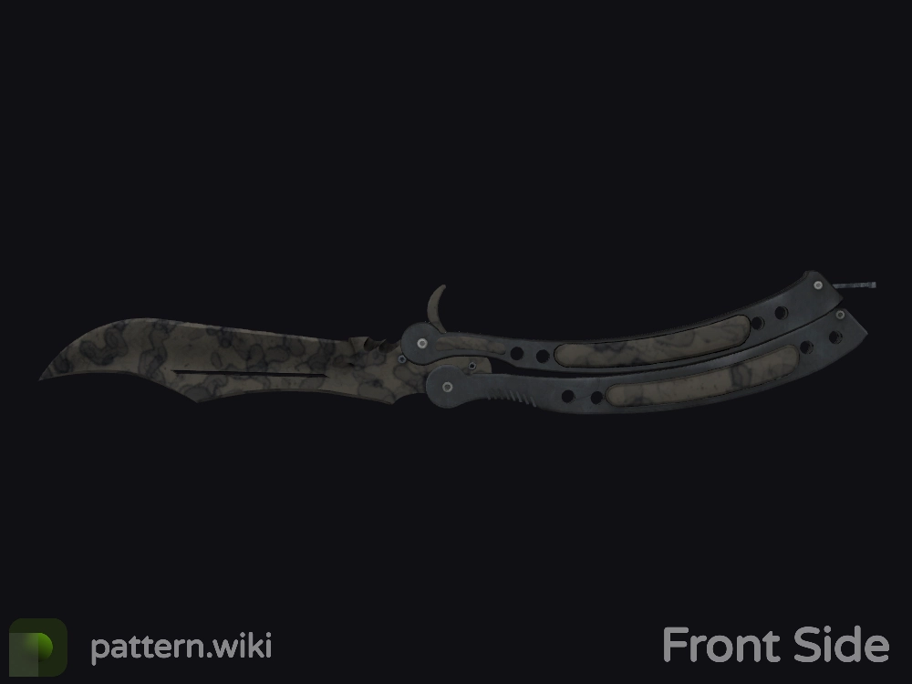 Butterfly Knife Stained seed 732