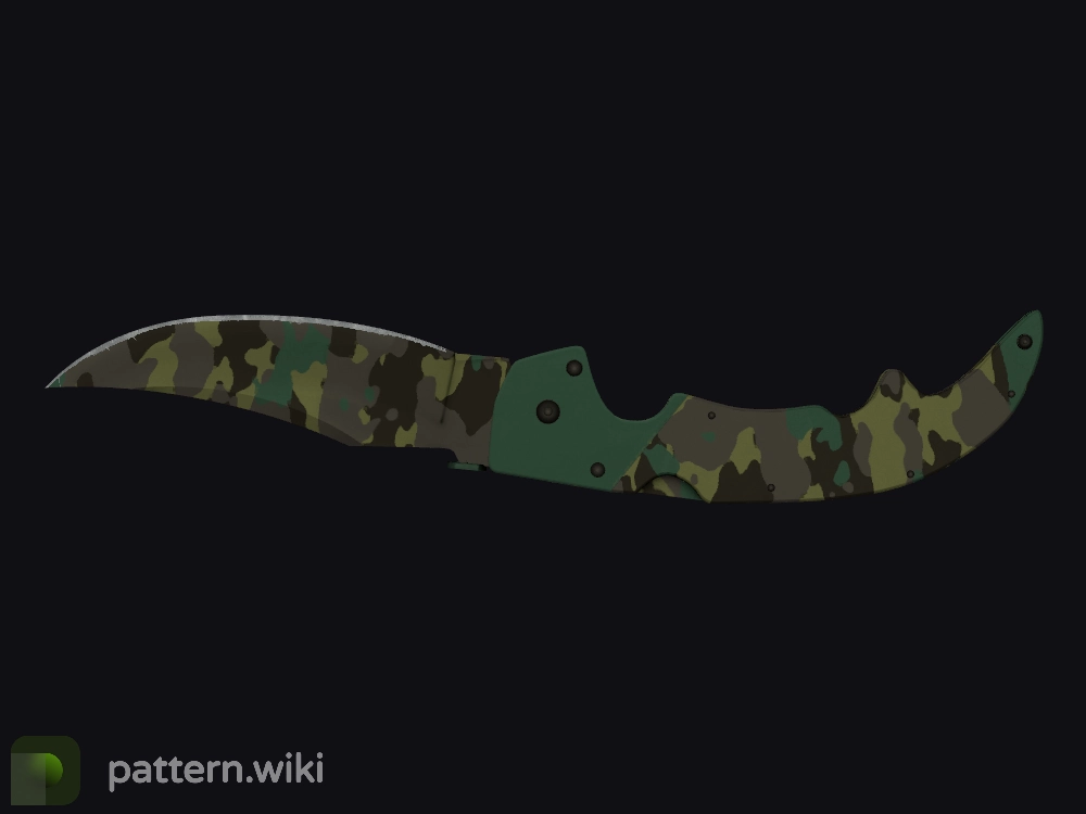 Falchion Knife Boreal Forest seed 417