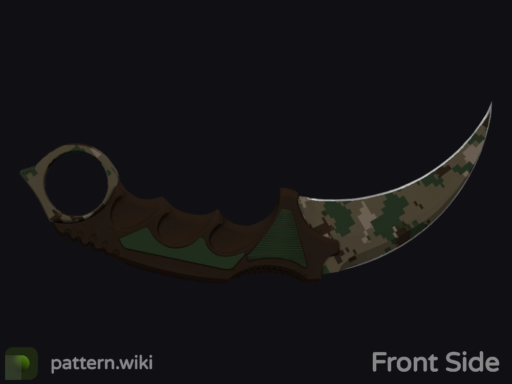 Karambit Forest DDPAT seed 816