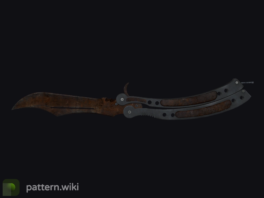 Butterfly Knife Rust Coat seed 162