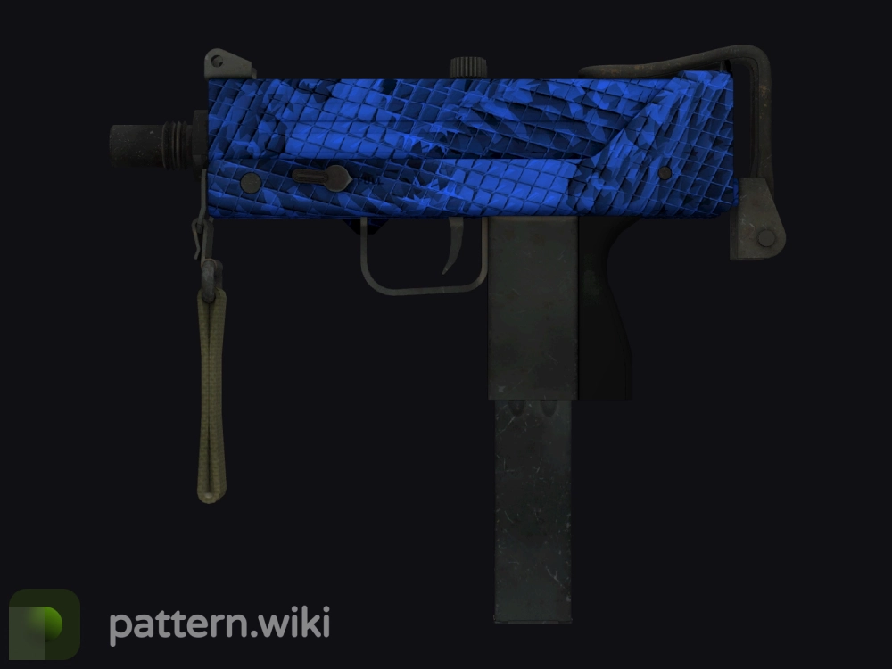 MAC-10 Lapis Gator seed 983