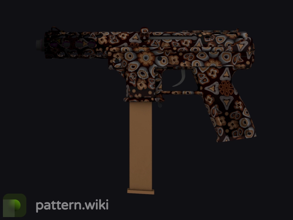 Tec-9 Orange Murano seed 598