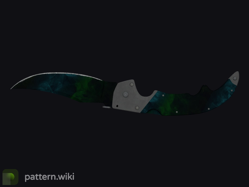 Falchion Knife Gamma Doppler seed 734