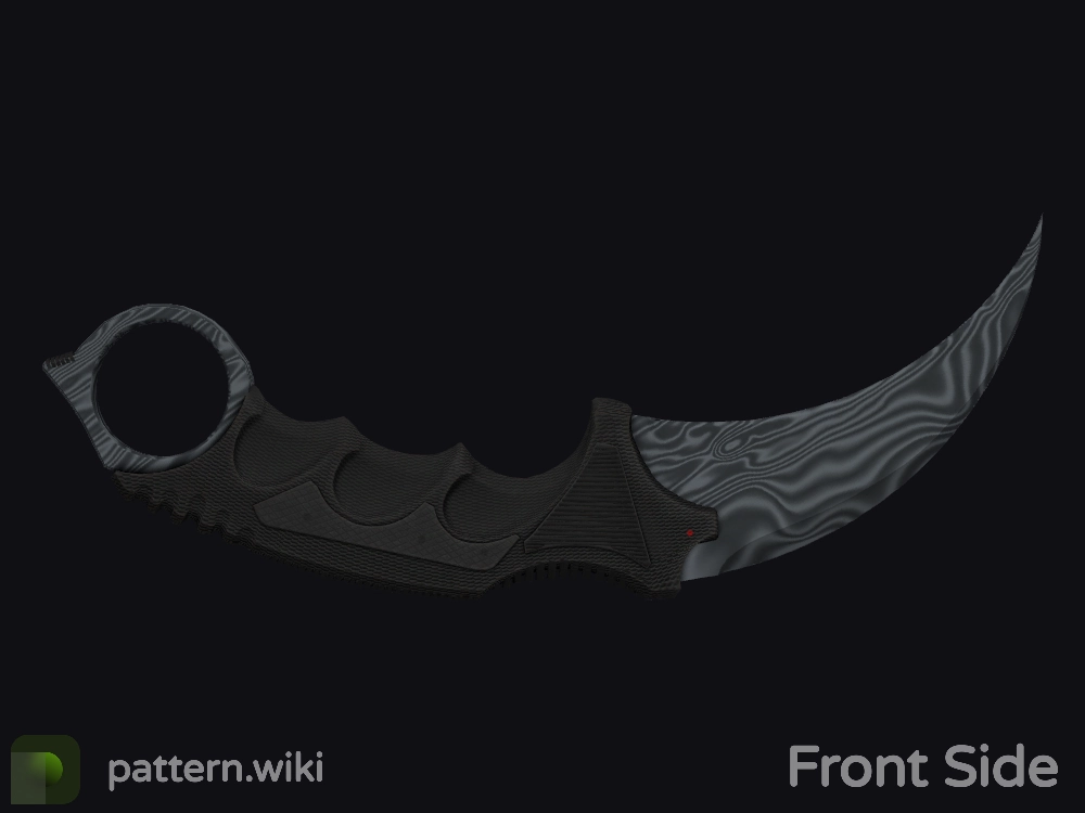 Karambit Damascus Steel seed 658