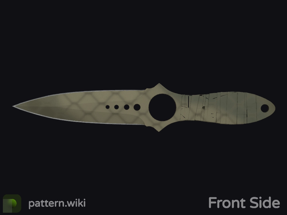 Skeleton Knife Safari Mesh seed 665