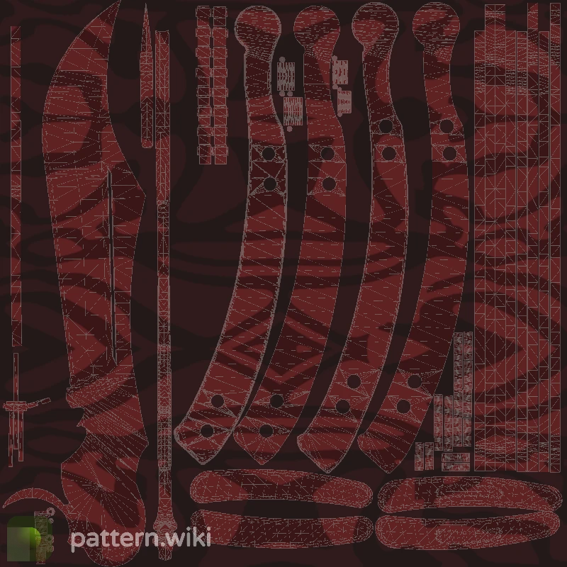 Butterfly Knife Slaughter seed 146 pattern template