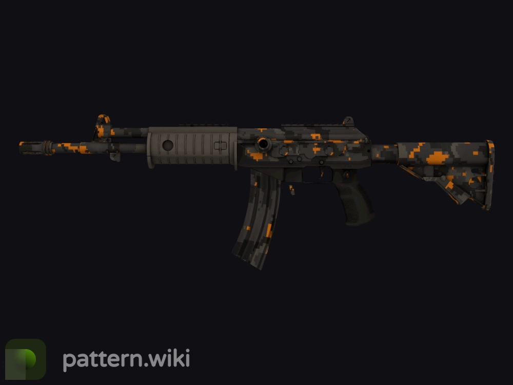 Galil AR Orange DDPAT seed 782