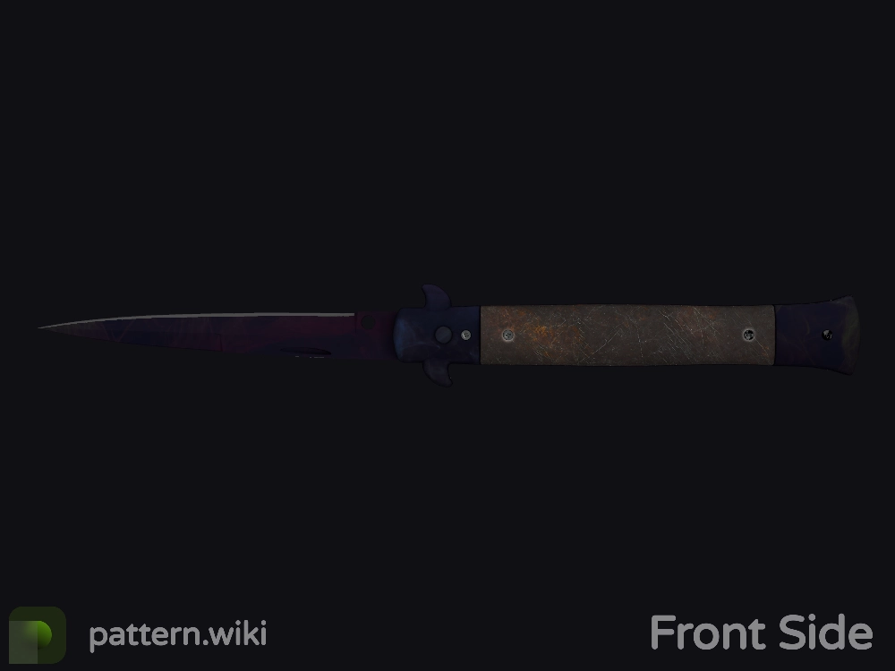 Stiletto Knife Doppler seed 834