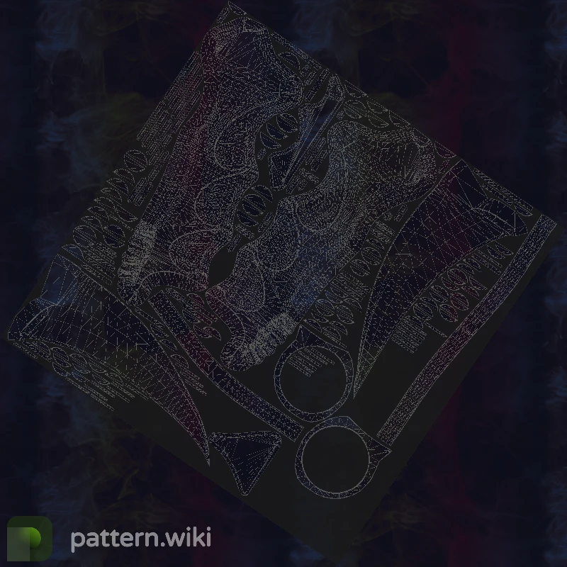 Karambit Doppler seed 300 pattern template