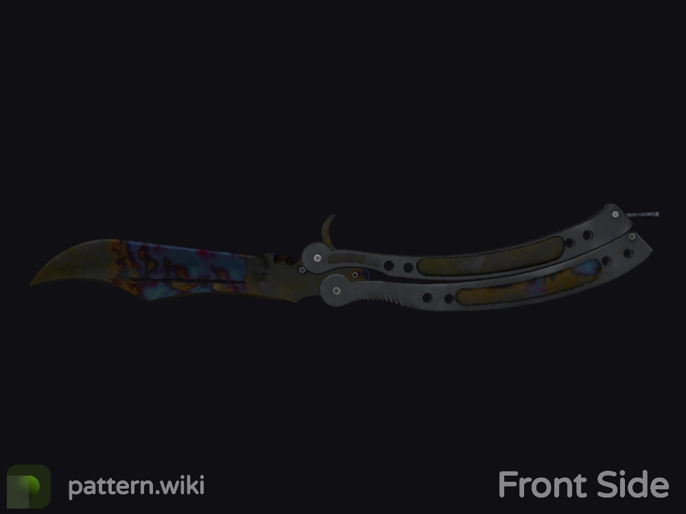 Butterfly Knife Case Hardened seed 552