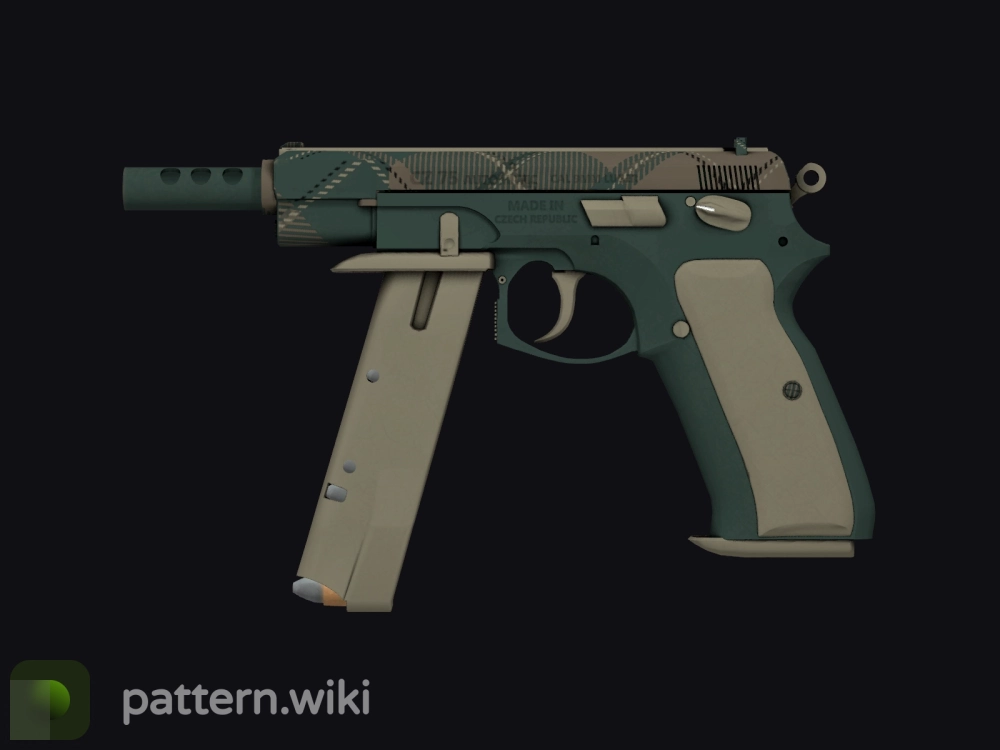 CZ75-Auto Green Plaid seed 222