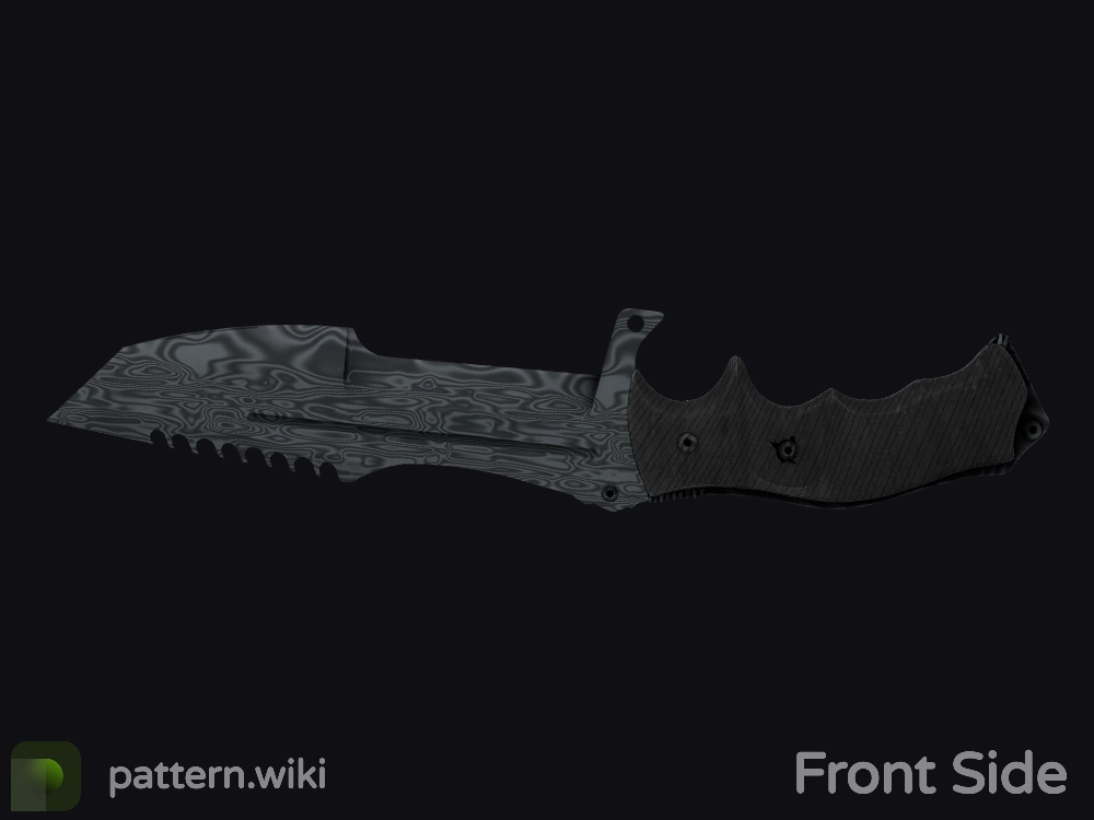 Huntsman Knife Damascus Steel seed 126