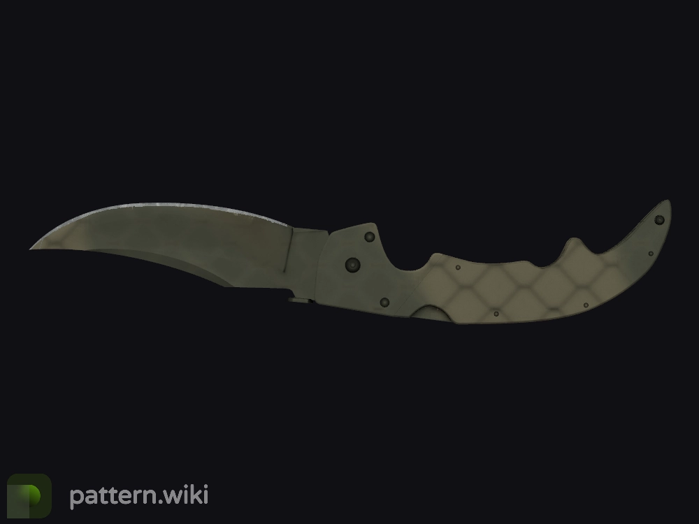 Falchion Knife Safari Mesh seed 788