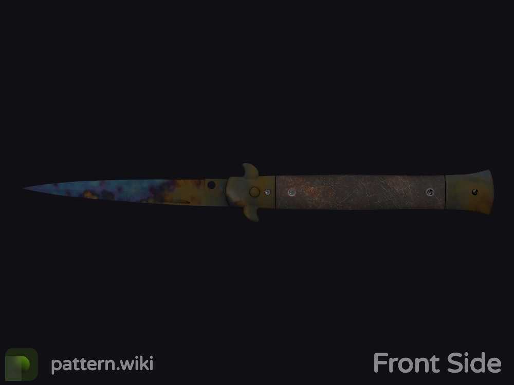 Stiletto Knife Case Hardened seed 477