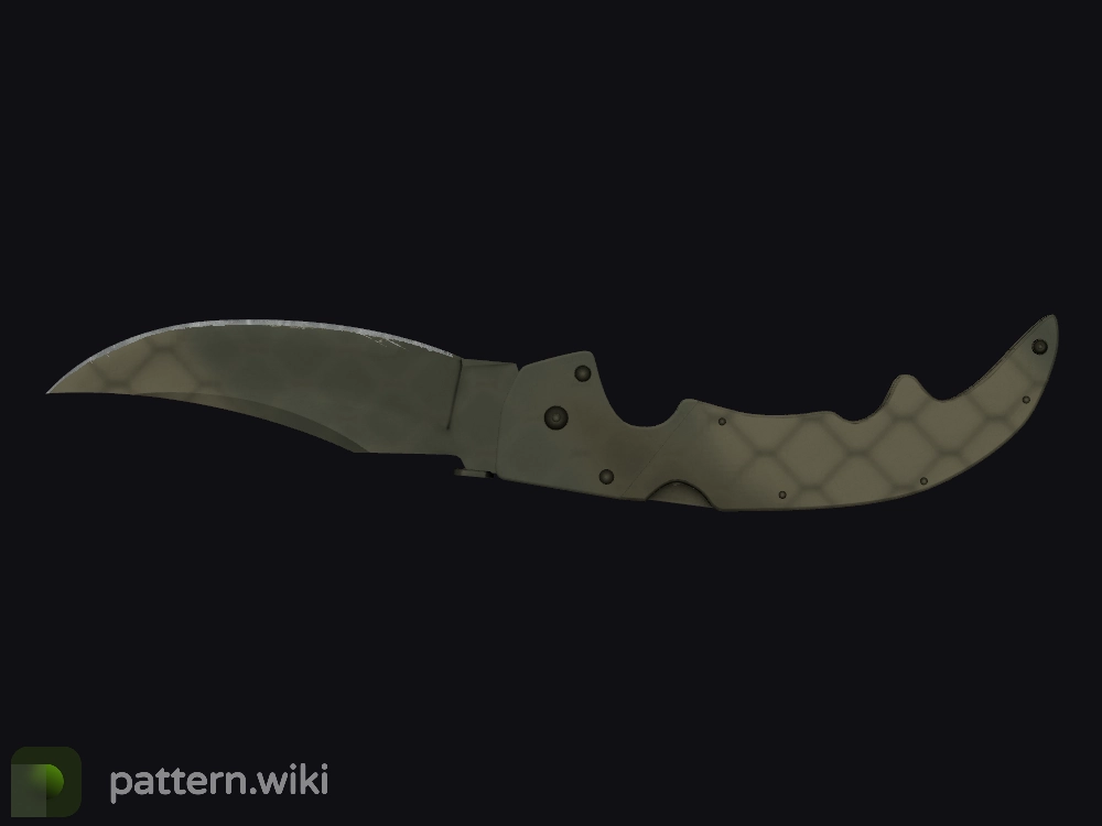 Falchion Knife Safari Mesh seed 743