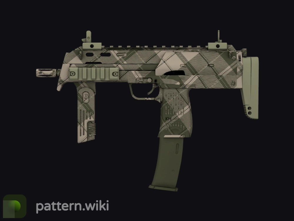 MP7 Olive Plaid seed 113