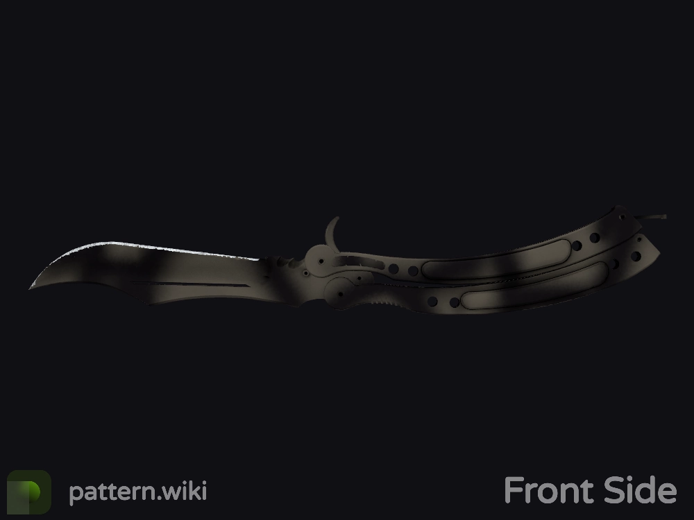 Butterfly Knife Scorched seed 805