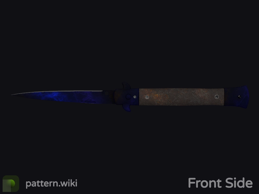 Stiletto Knife Doppler seed 658