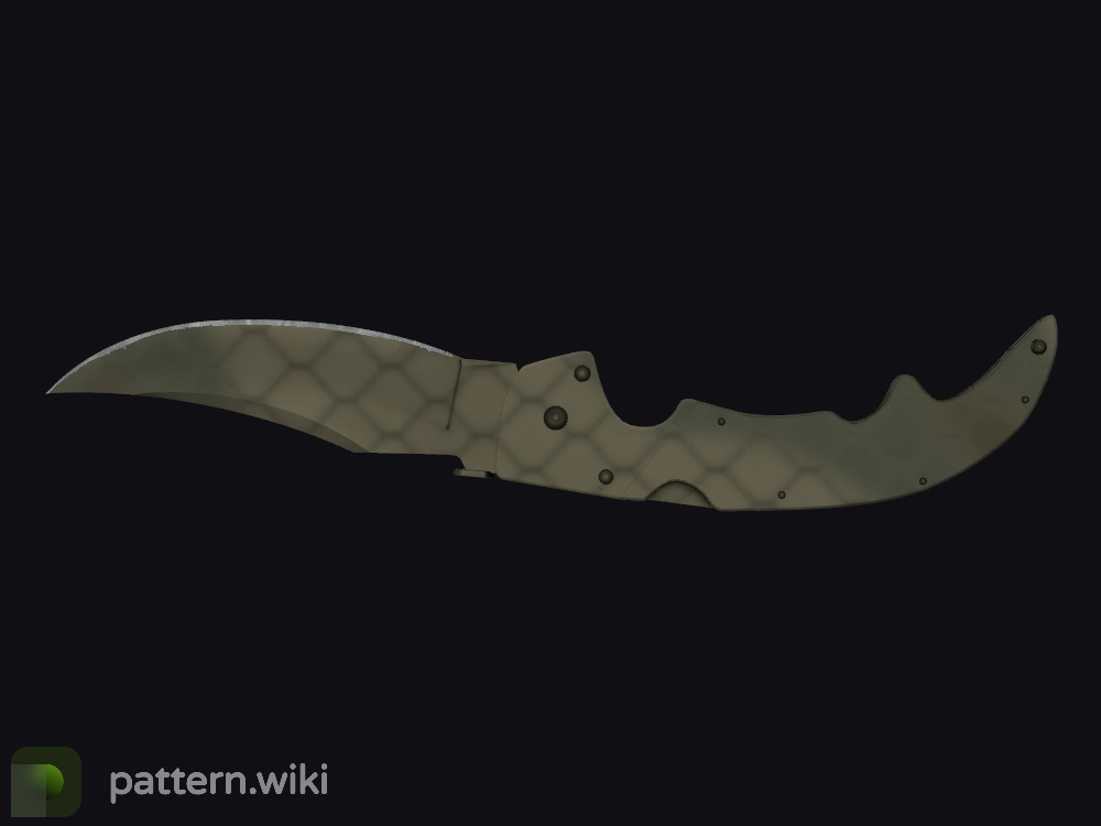 Falchion Knife Safari Mesh seed 61