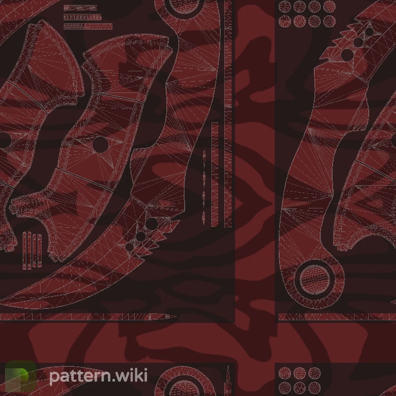 Talon Knife Slaughter seed 119 pattern template