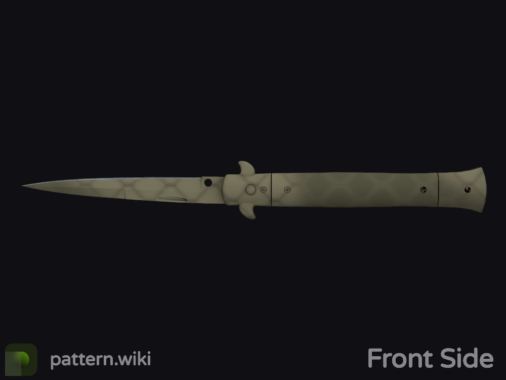 Stiletto Knife Safari Mesh seed 769