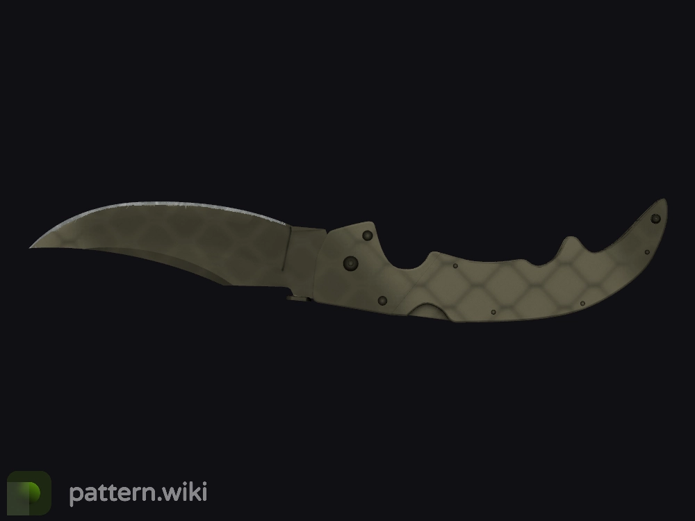 Falchion Knife Safari Mesh seed 319