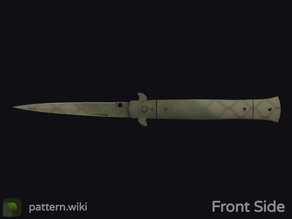 Stiletto Knife Safari Mesh seed 469