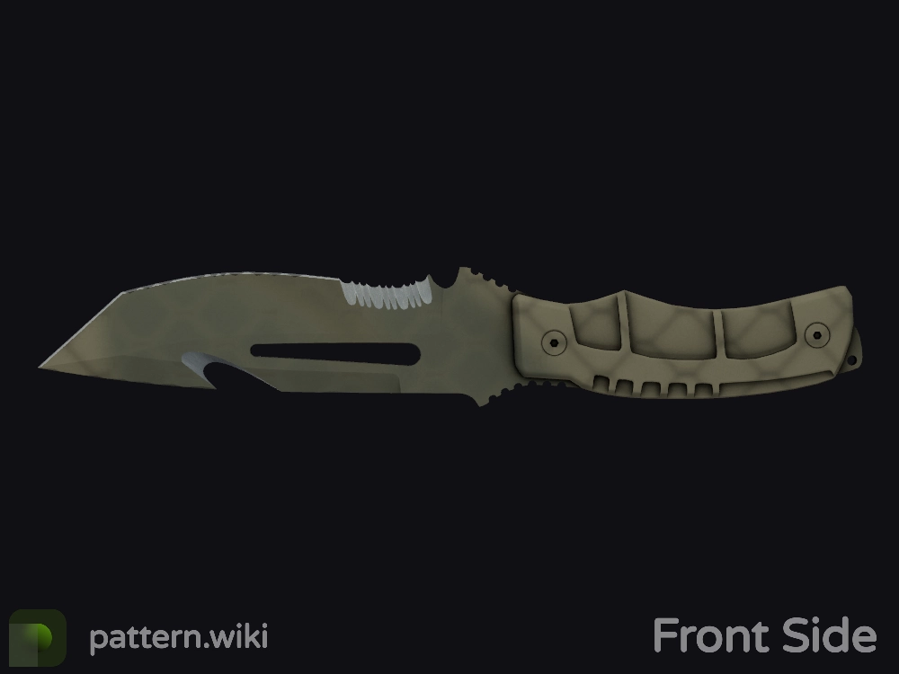 Survival Knife Safari Mesh seed 415