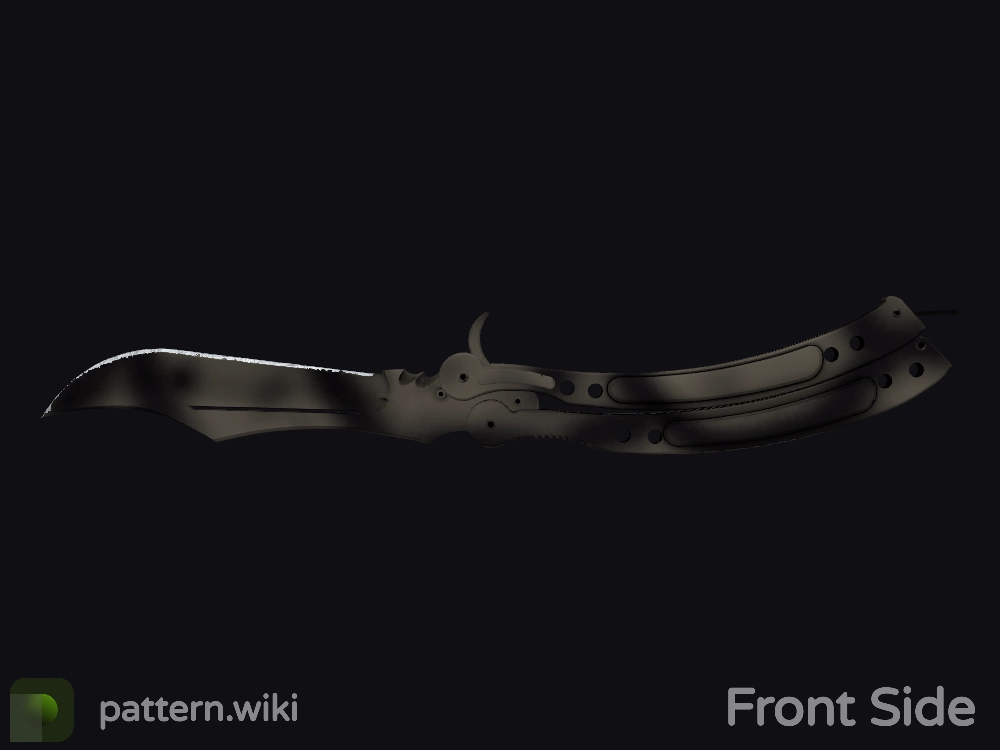 Butterfly Knife Scorched seed 456