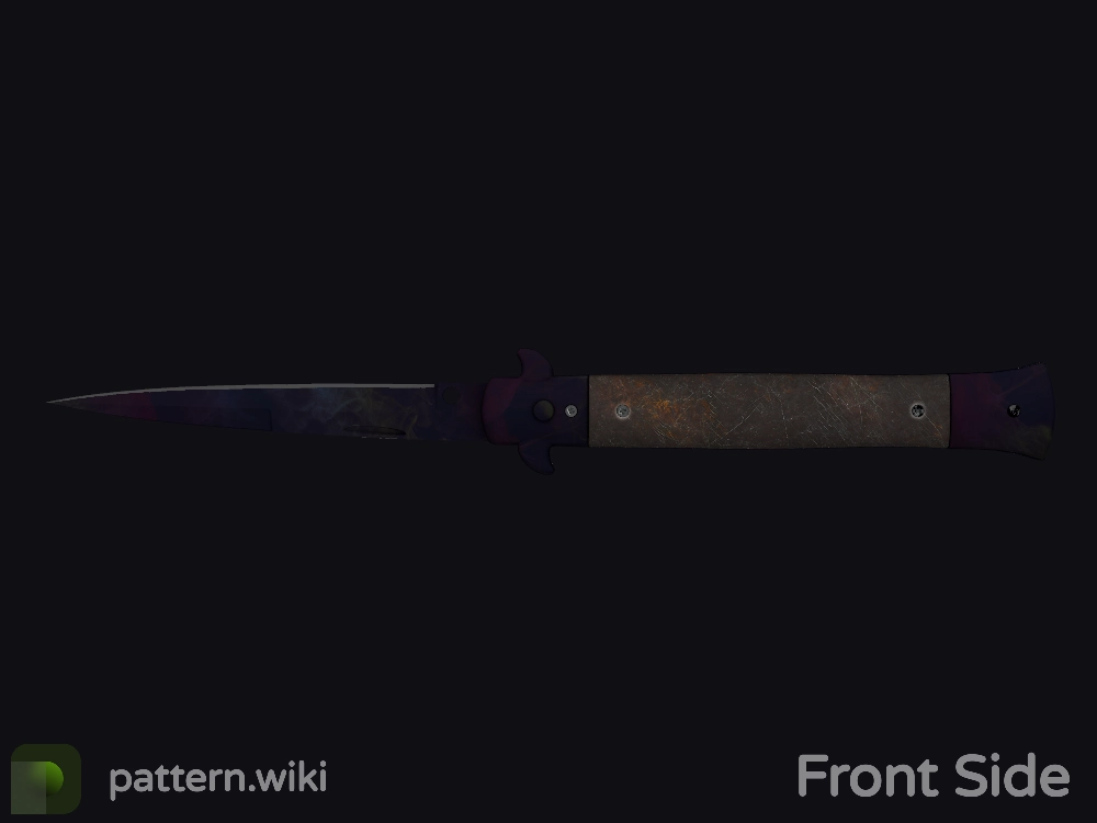 Stiletto Knife Doppler seed 53