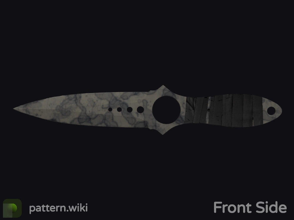 Skeleton Knife Stained seed 34