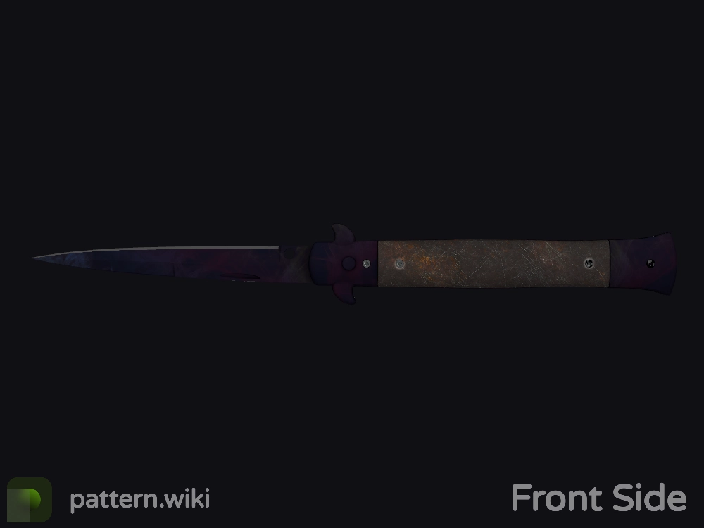 Stiletto Knife Doppler seed 516