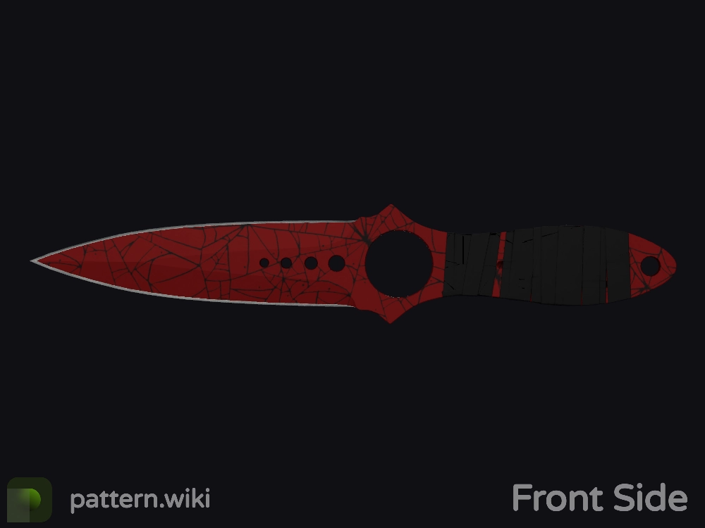 Skeleton Knife Crimson Web seed 743