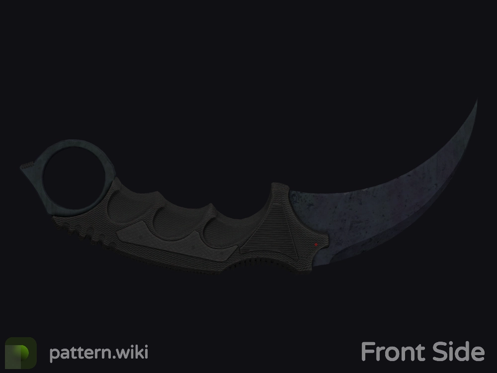 Karambit Blue Steel seed 524