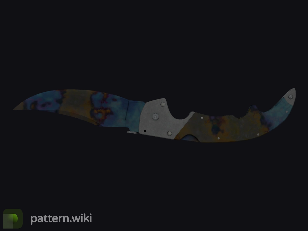 Falchion Knife Case Hardened seed 311