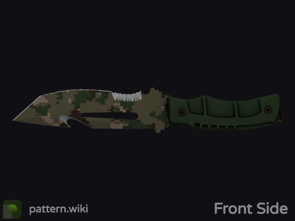 Survival Knife Forest DDPAT seed 274