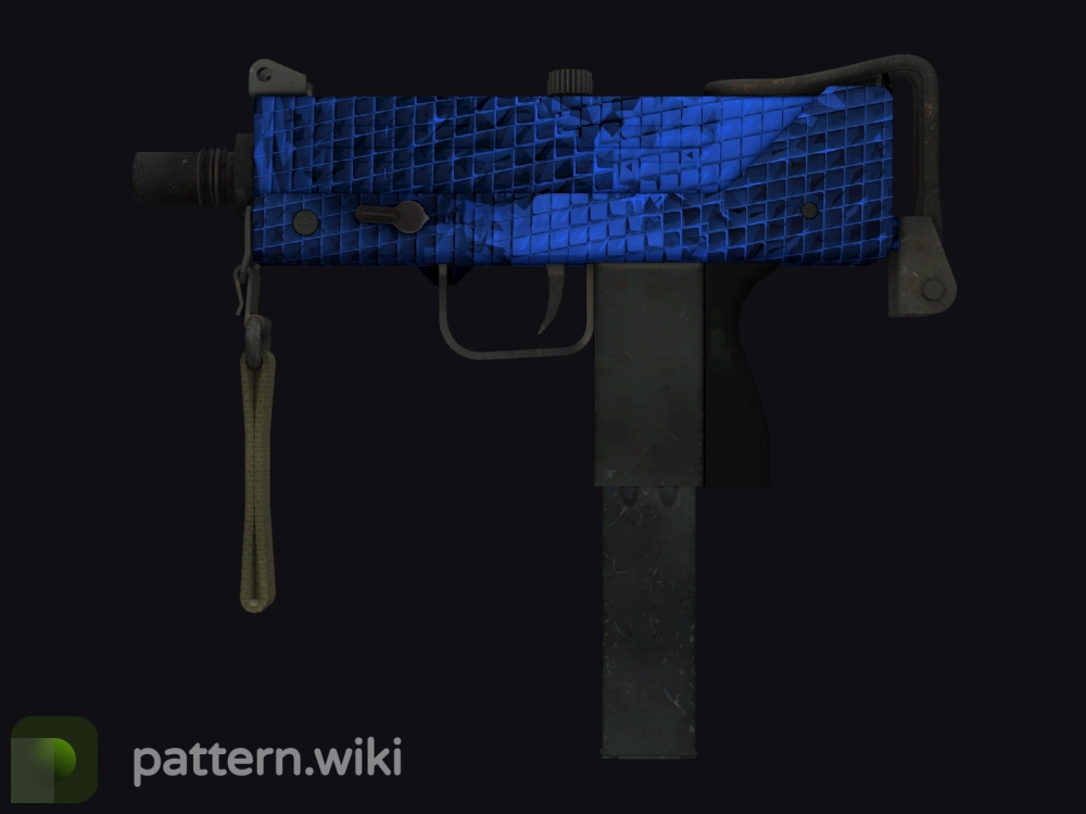 MAC-10 Lapis Gator seed 168