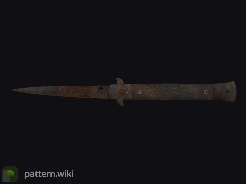 Stiletto Knife Rust Coat seed 956