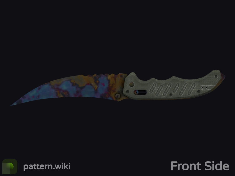 Flip Knife Case Hardened seed 323