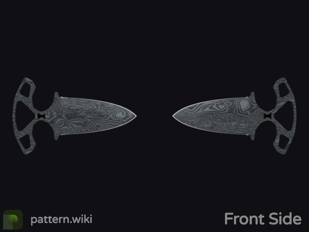 Shadow Daggers Damascus Steel seed 594