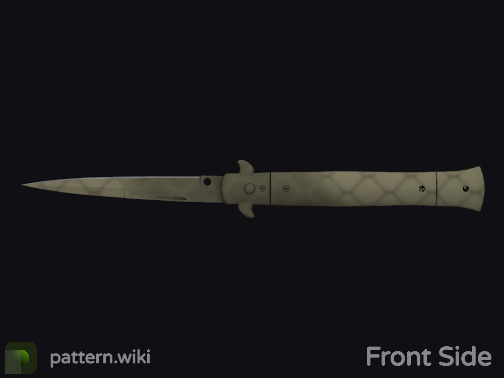 Stiletto Knife Safari Mesh seed 508